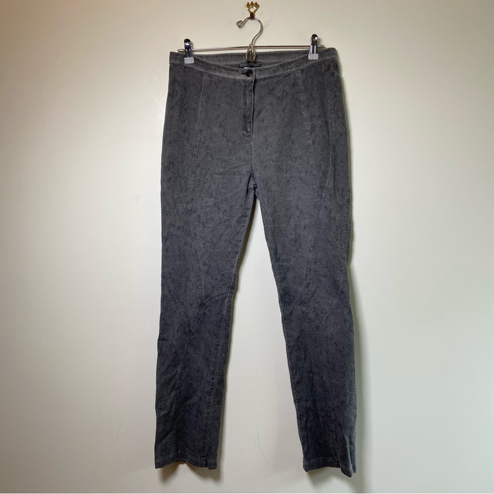 ANVRDIE Structured Suede Like Pants